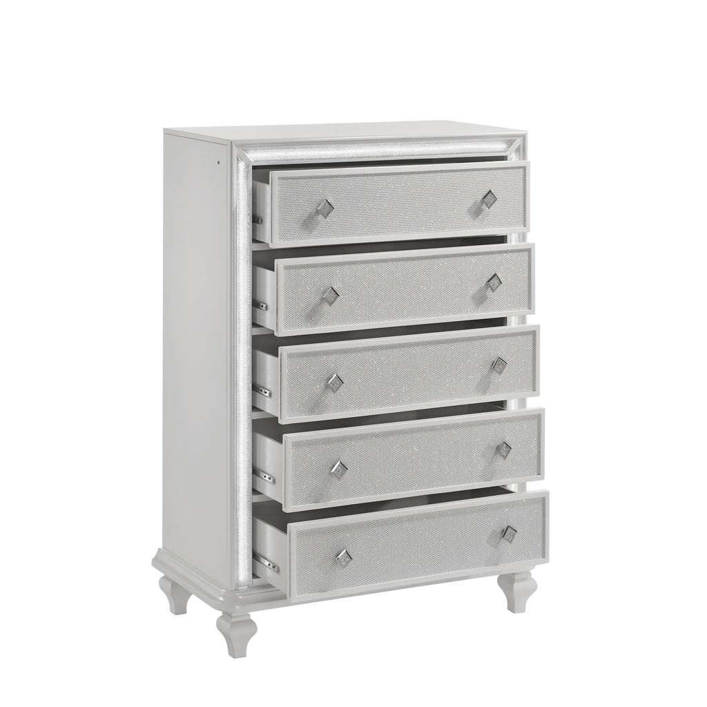 New Classic Furniture STARDUST CHEST-WHITE