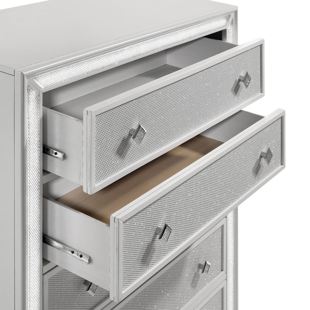 New Classic Furniture STARDUST CHEST-WHITE