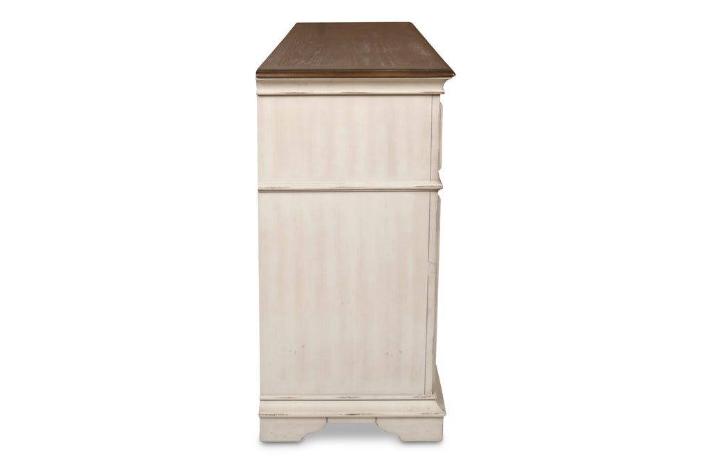 New Classic Furniture ANASTASIA DRESSER - ANT. WHITE