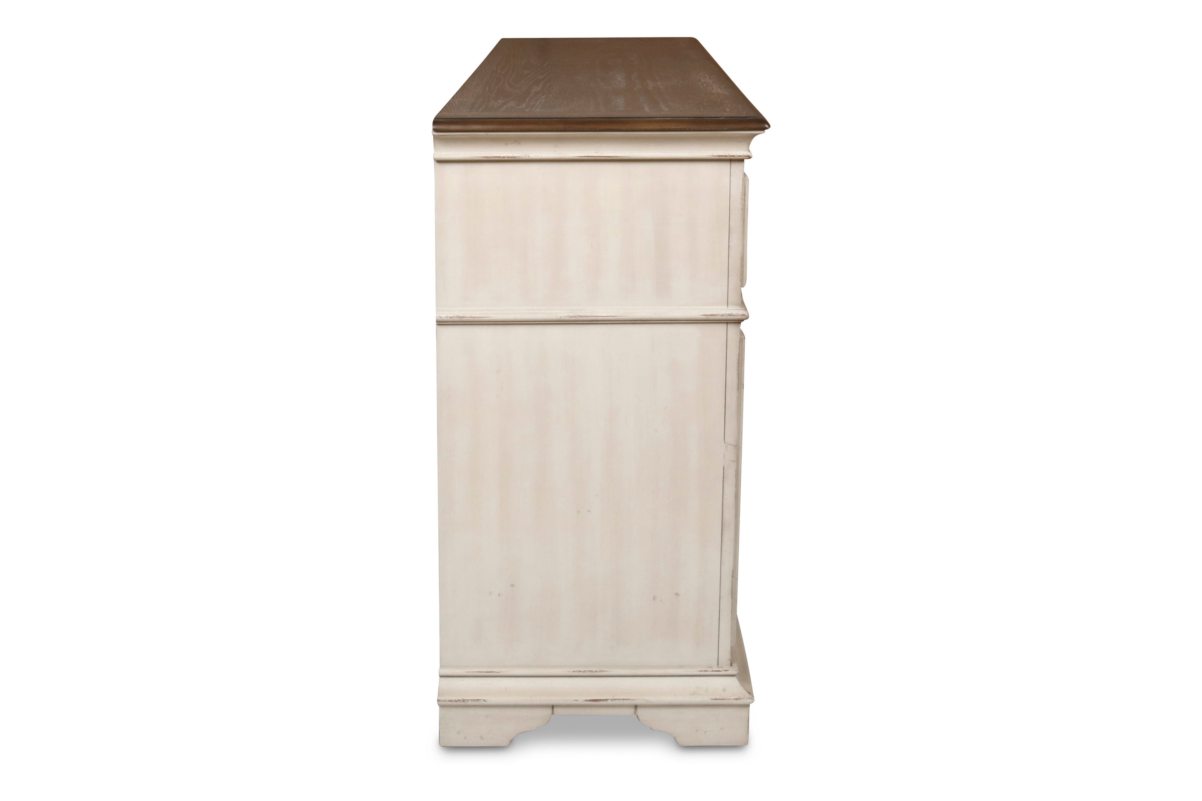 New Classic Furniture ANASTASIA DRESSER - ANT. WHITE