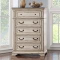 New Classic Furneture ANASTASIA CHEST - ANT. WHITE