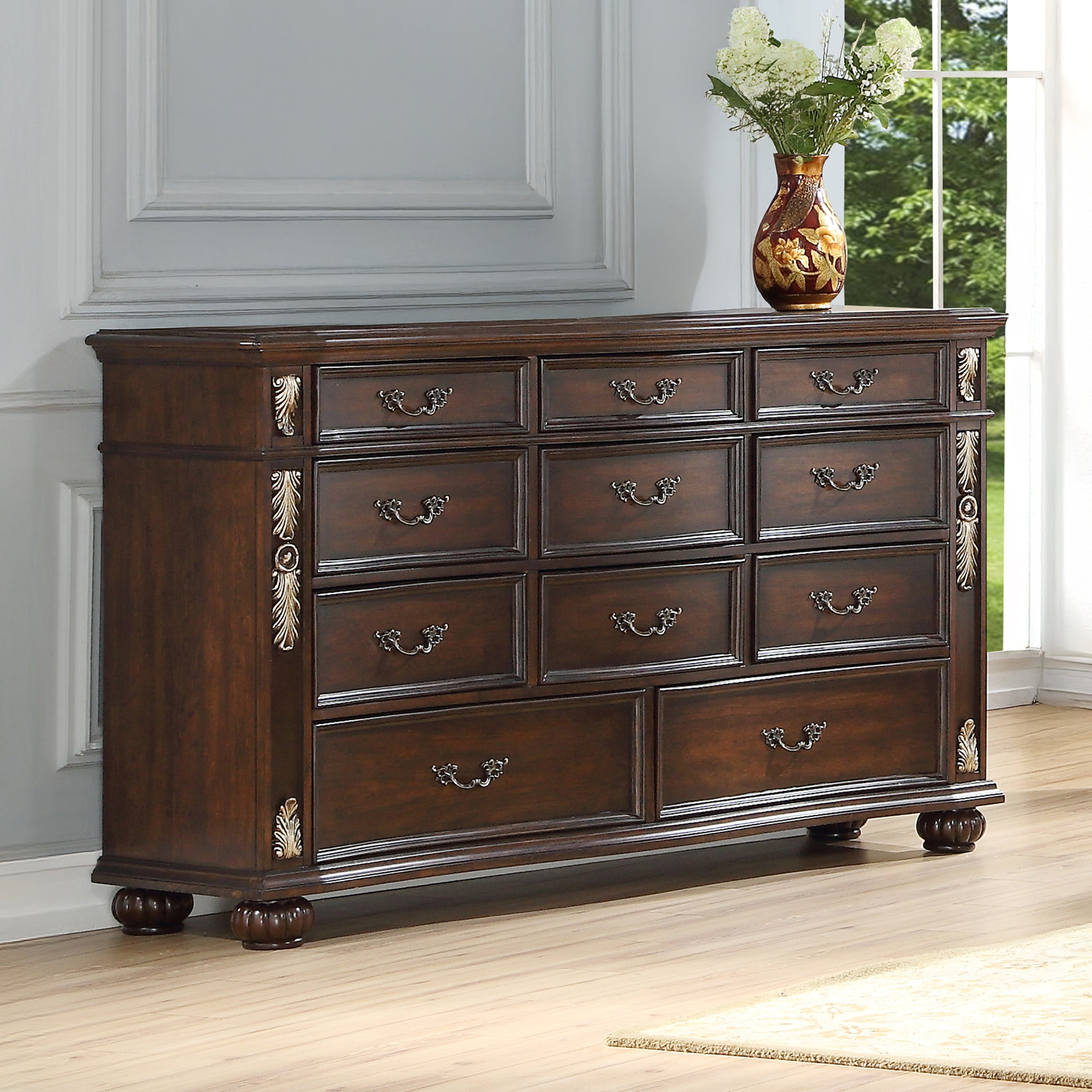New Classic Furniture MAXIMUS DRESSER-MADEIRA