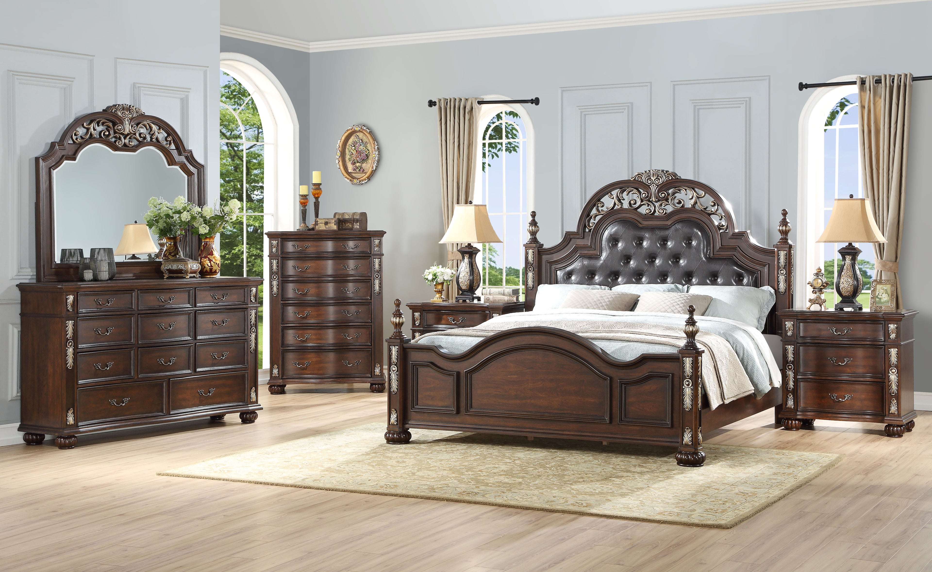 New Classic Furniture MAXIMUS DRESSER-MADEIRA