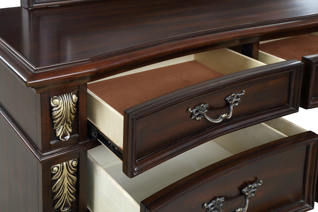 New Classic Furniture MAXIMUS DRESSER-MADEIRA