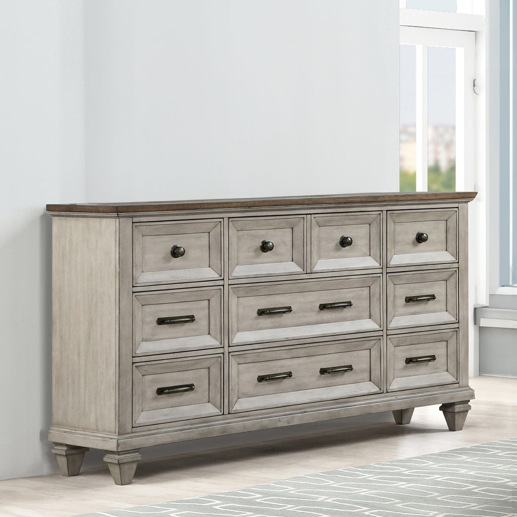 New Classic Furniture MARIANA DRESSER -VINTAGE CREME