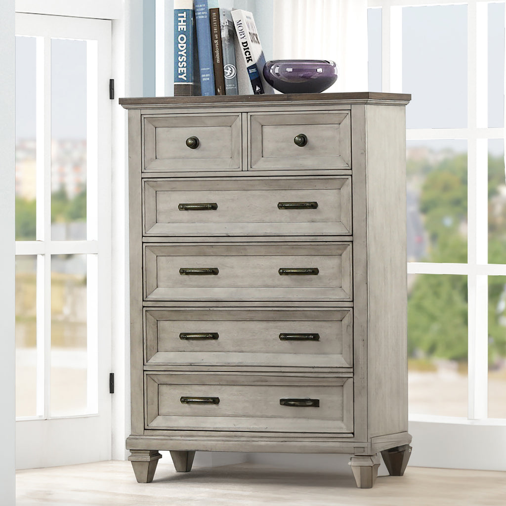 New Classic Furniture MARIANA CHEST-VINTAGE CREME