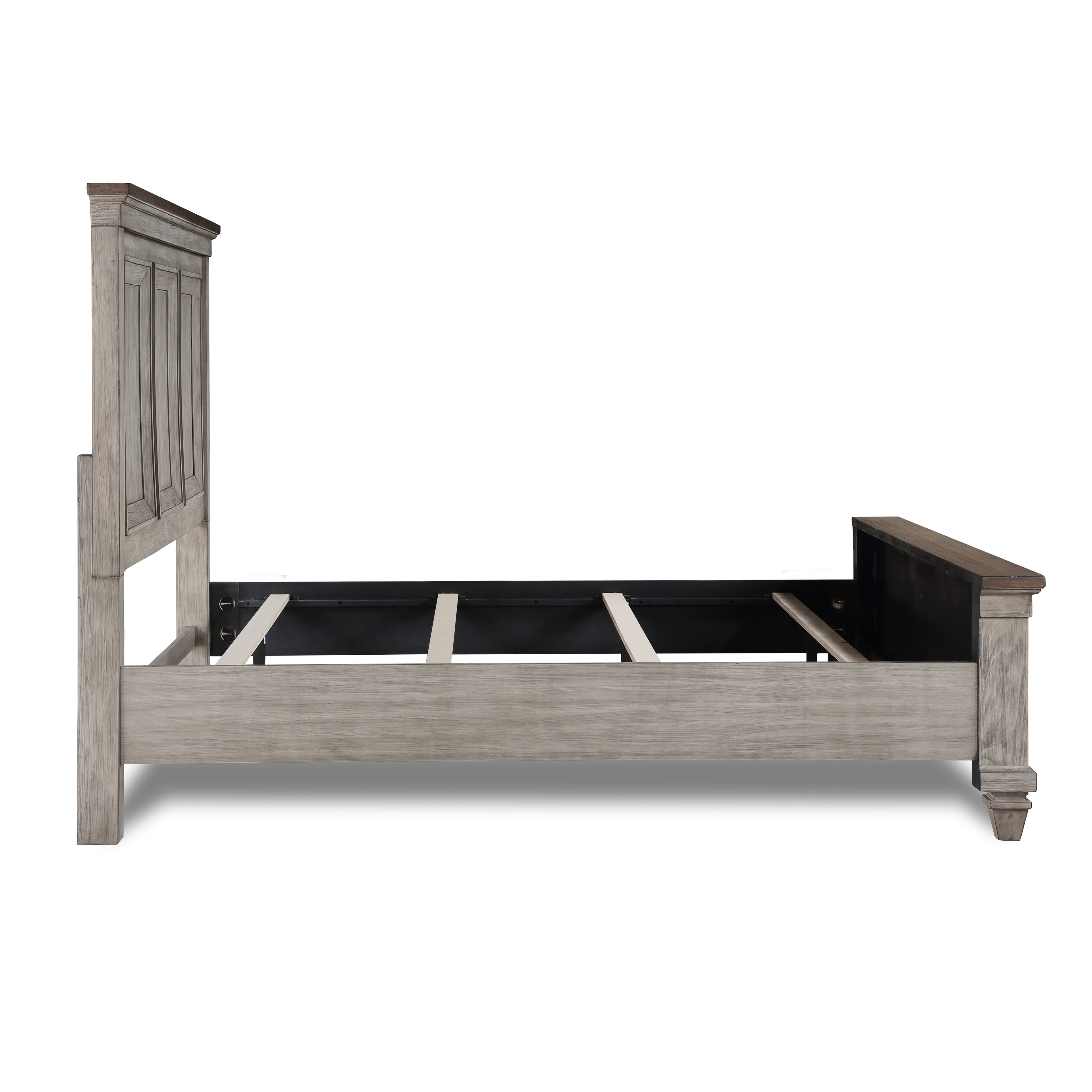 New Classic Furniture MARIANA 6/6-6/0 EK/WK HEADBOARD-VINTAGE CREME