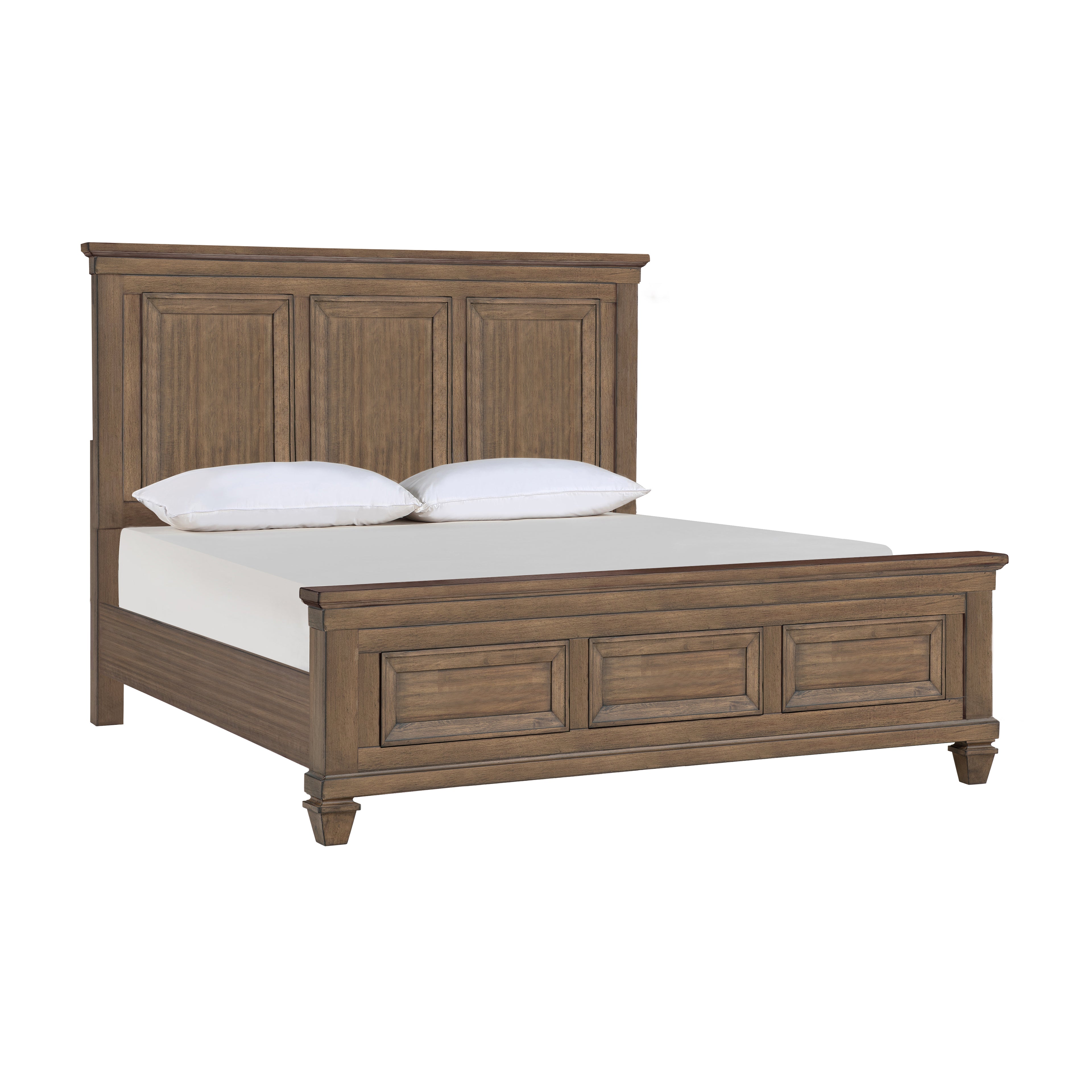 New Classic Furniture MARIANA 6/6-6/0 EK/WK HEADBOARD-VINTAGE MOCHA