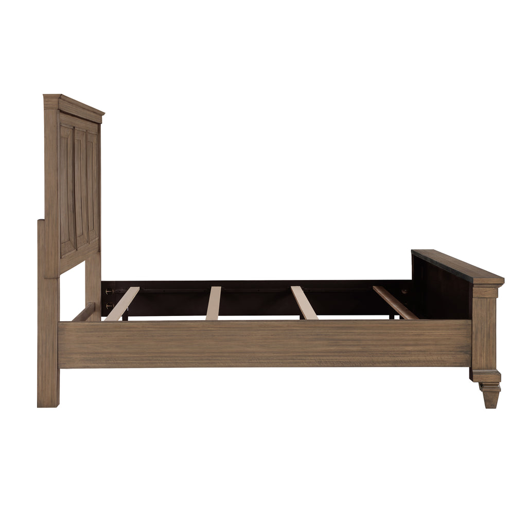 New Classic Furniture MARIANA 6/6-6/0 EK/WK HEADBOARD-VINTAGE MOCHA