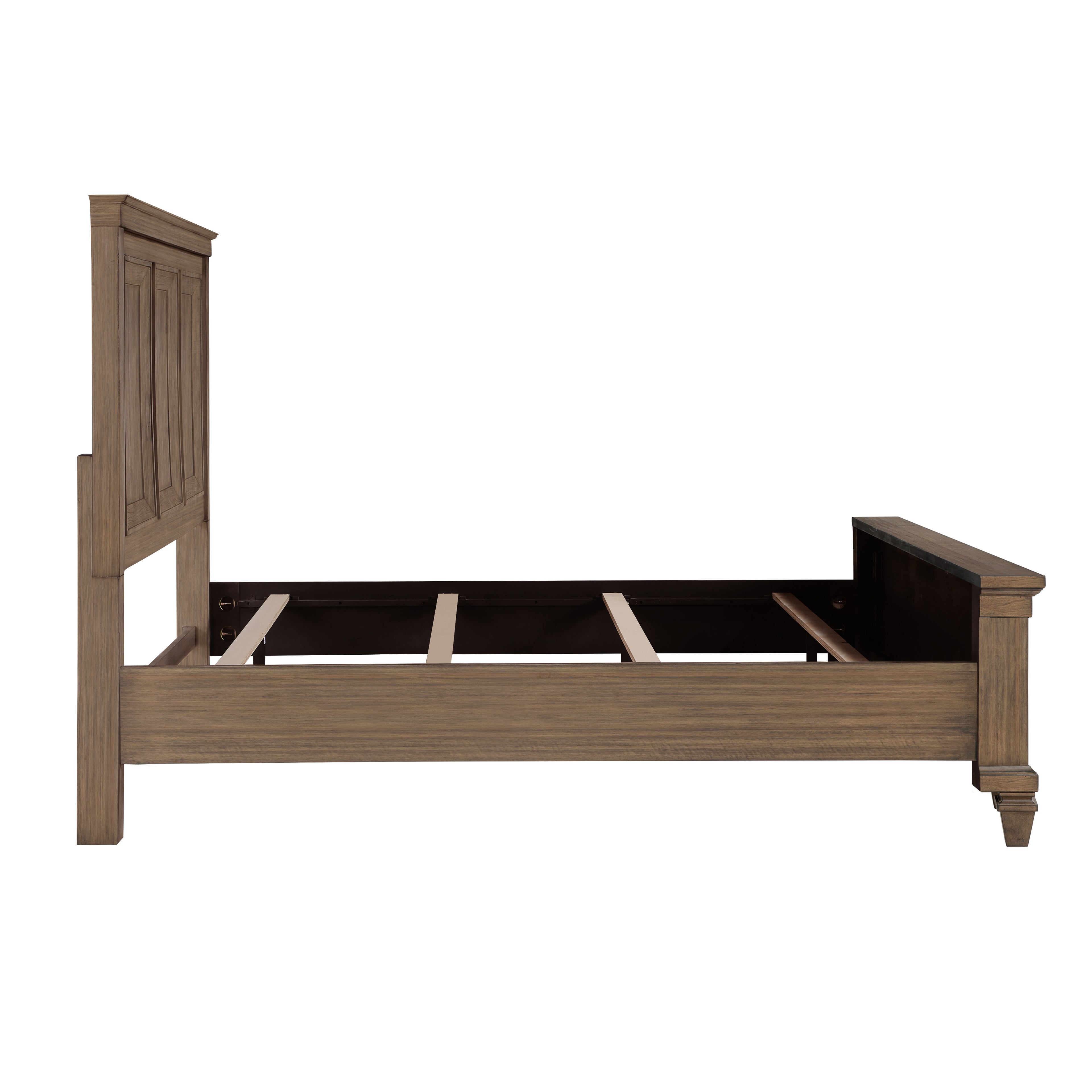 New Classic Furniture MARIANA 6/6-6/0 EK/WK HEADBOARD-VINTAGE MOCHA