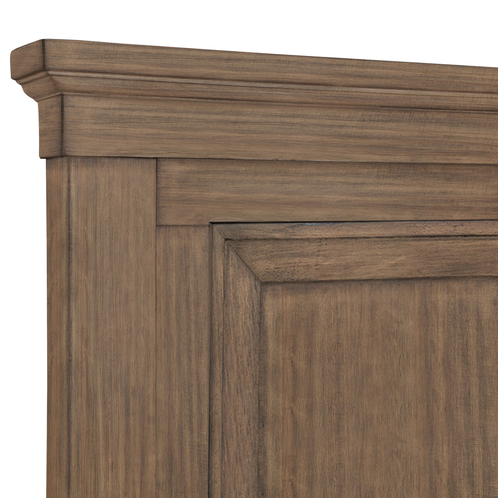 New Classic Furniture MARIANA 6/6-6/0 EK/WK HEADBOARD-VINTAGE MOCHA