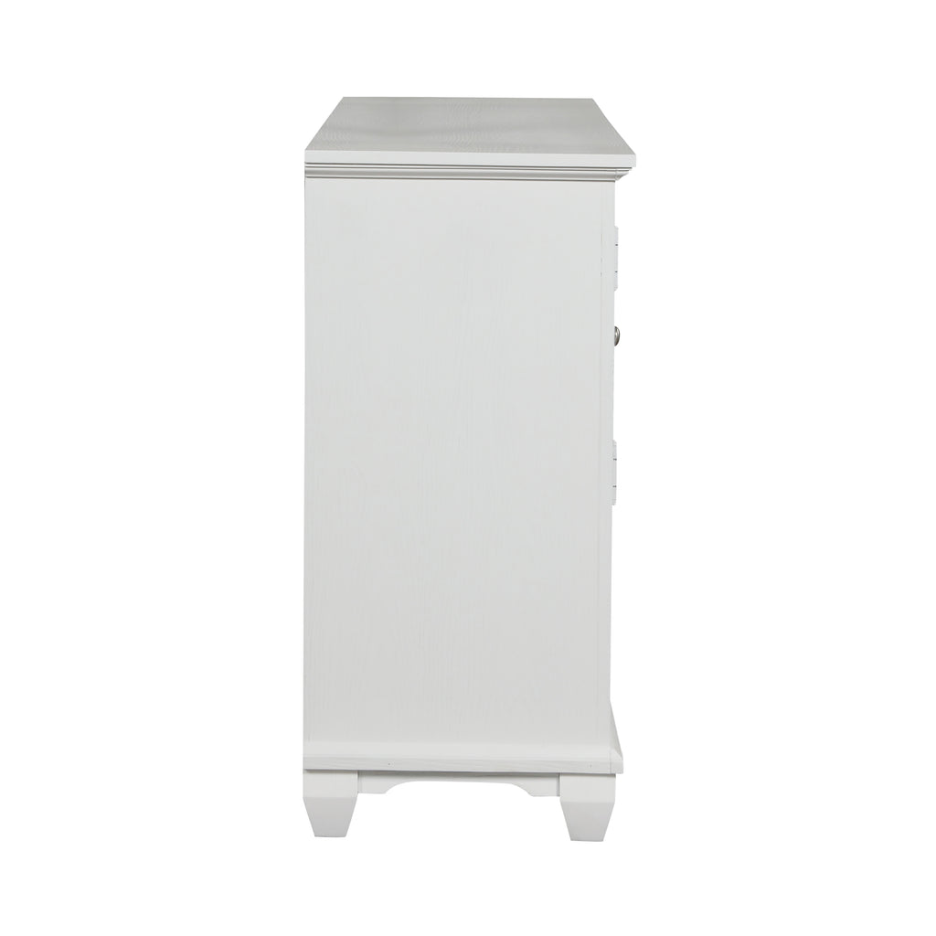 New Classic Furniture JAMESTOWN DRESSER- WHITE