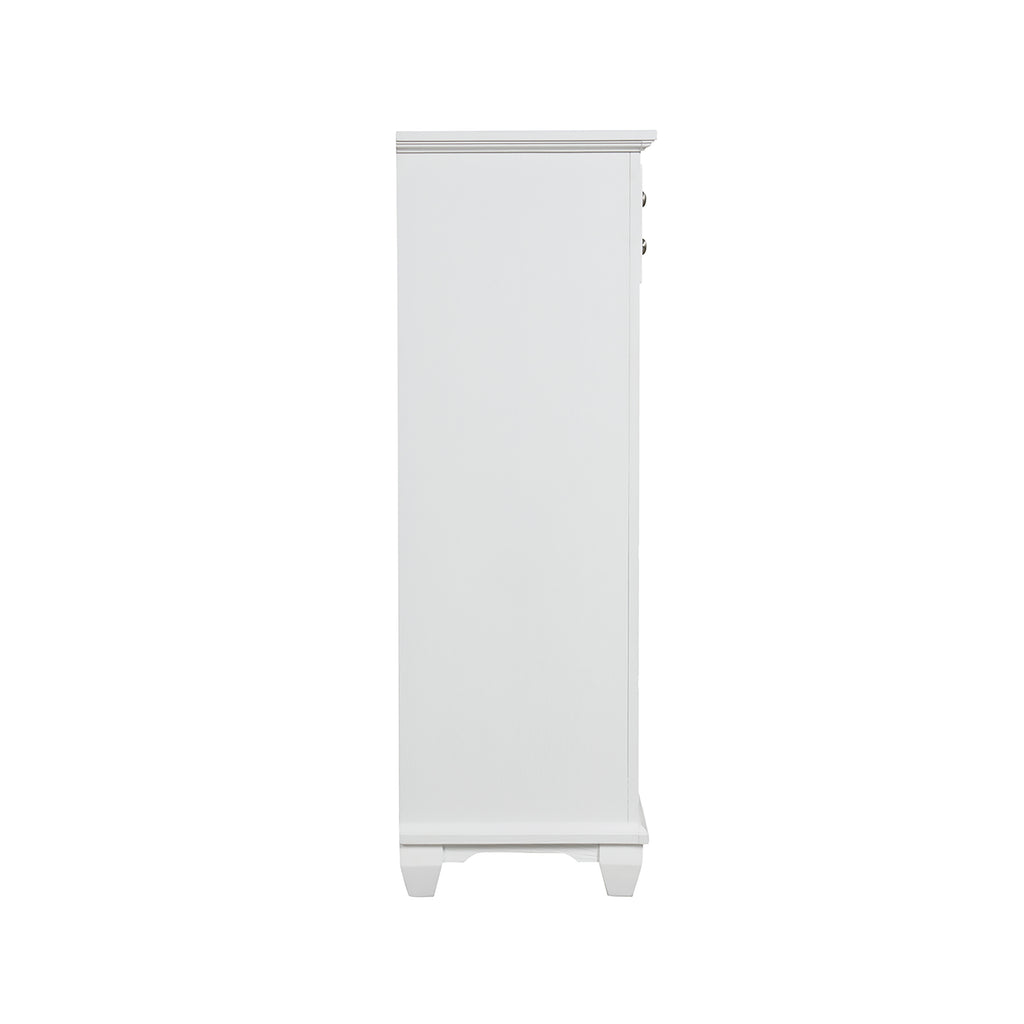 New Classic Furniture JAMESTOWN CHEST- WHITE
