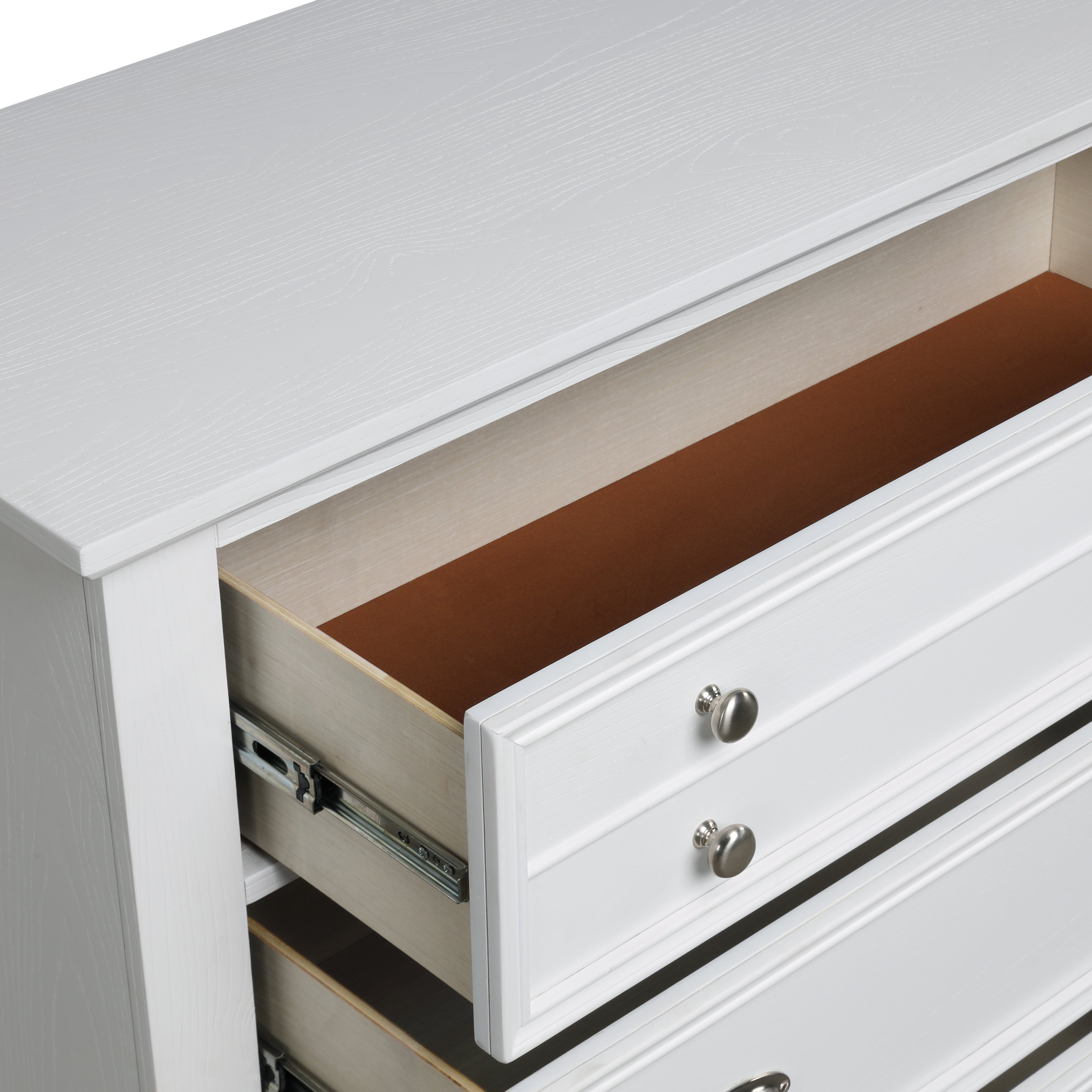 New Classic Furniture JAMESTOWN CHEST- WHITE