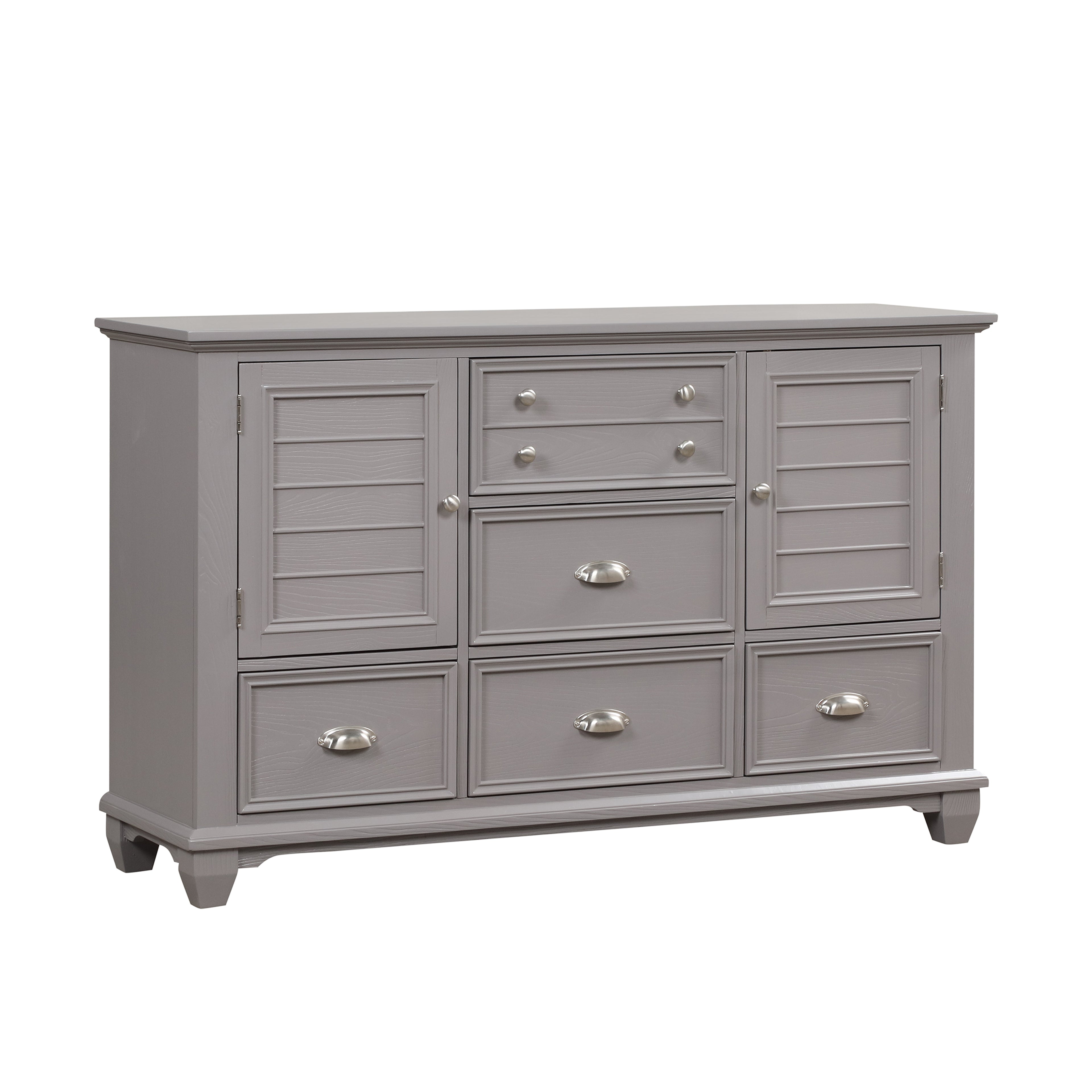 New Classic Funiture JAMESTOWN DRESSER- GRAY