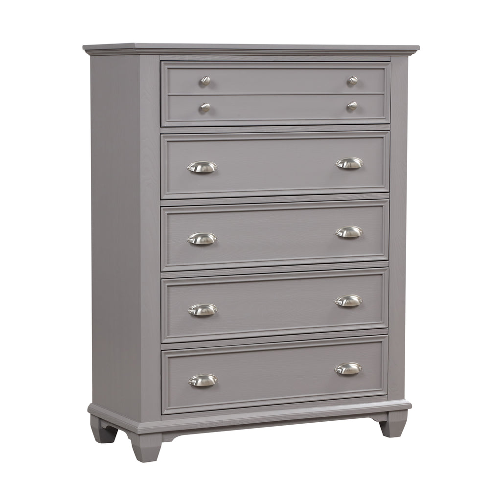 New Classic Furniture JAMESTOWN CHEST- GRAY