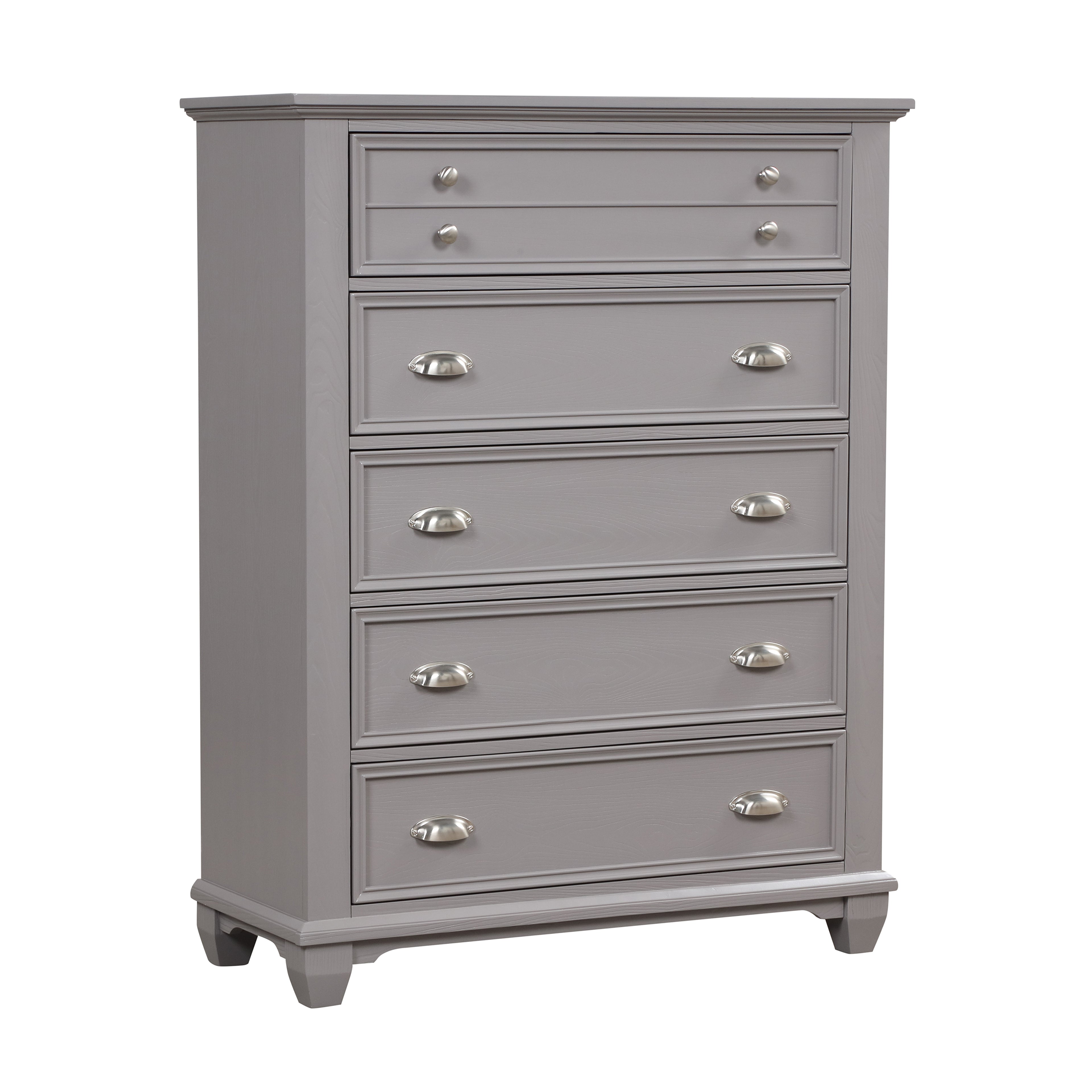 New Classic Furniture JAMESTOWN CHEST- GRAY