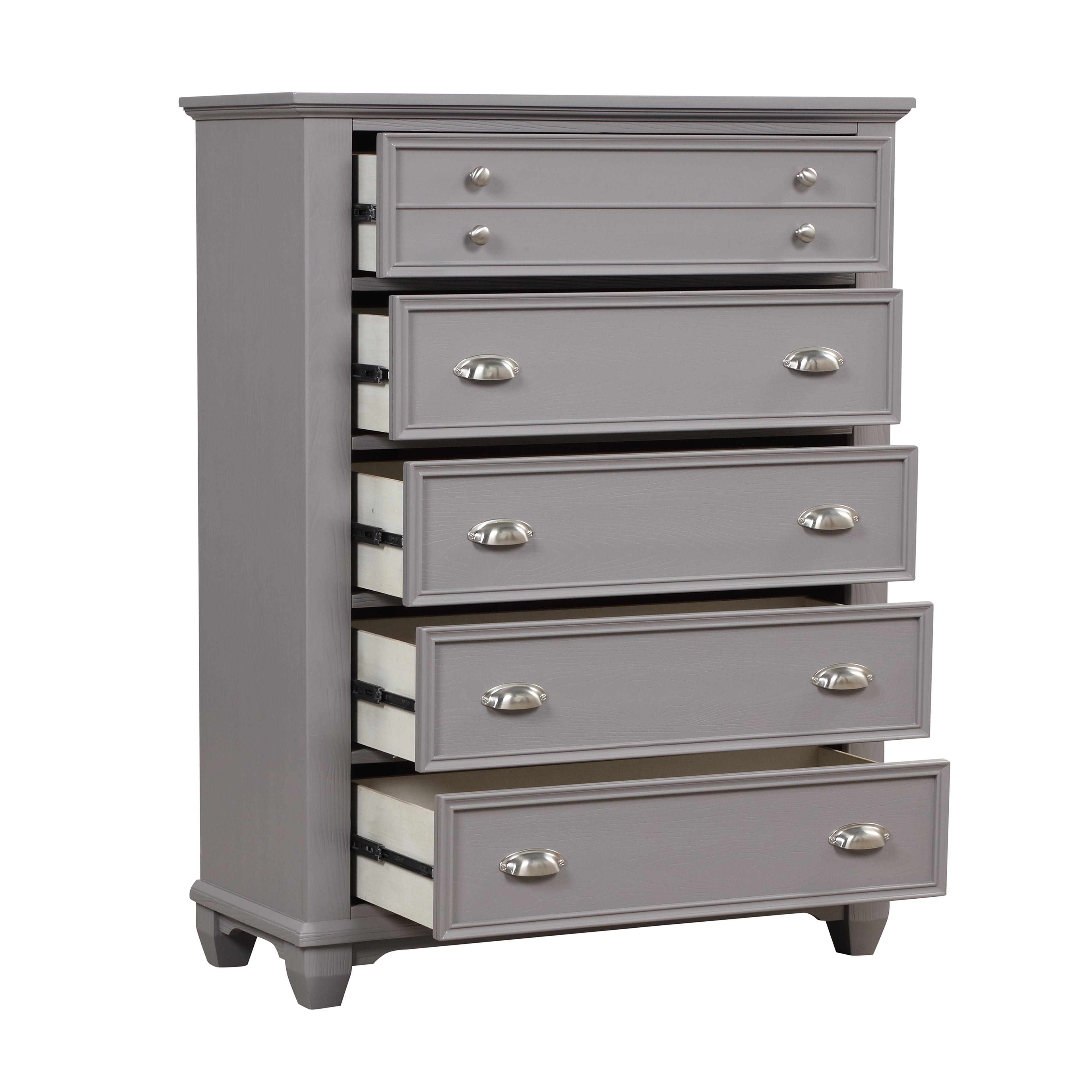 New Classic Furniture JAMESTOWN CHEST- GRAY