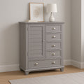 New Classis Furniture JAMESTOWN DOOR CHEST- GRAY