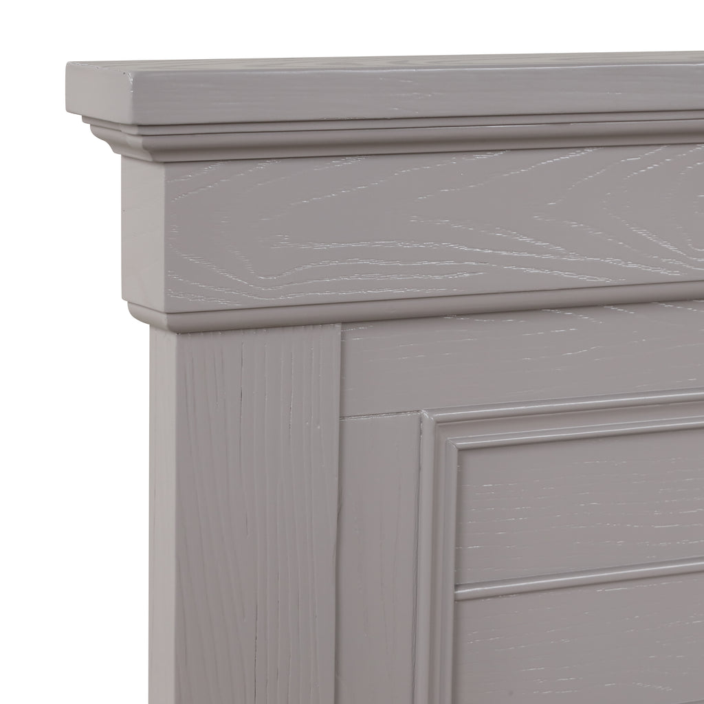 New Classic Furniture JAMESTOWN 6''6"/ 6''0" K HEADBOARD- GRAY