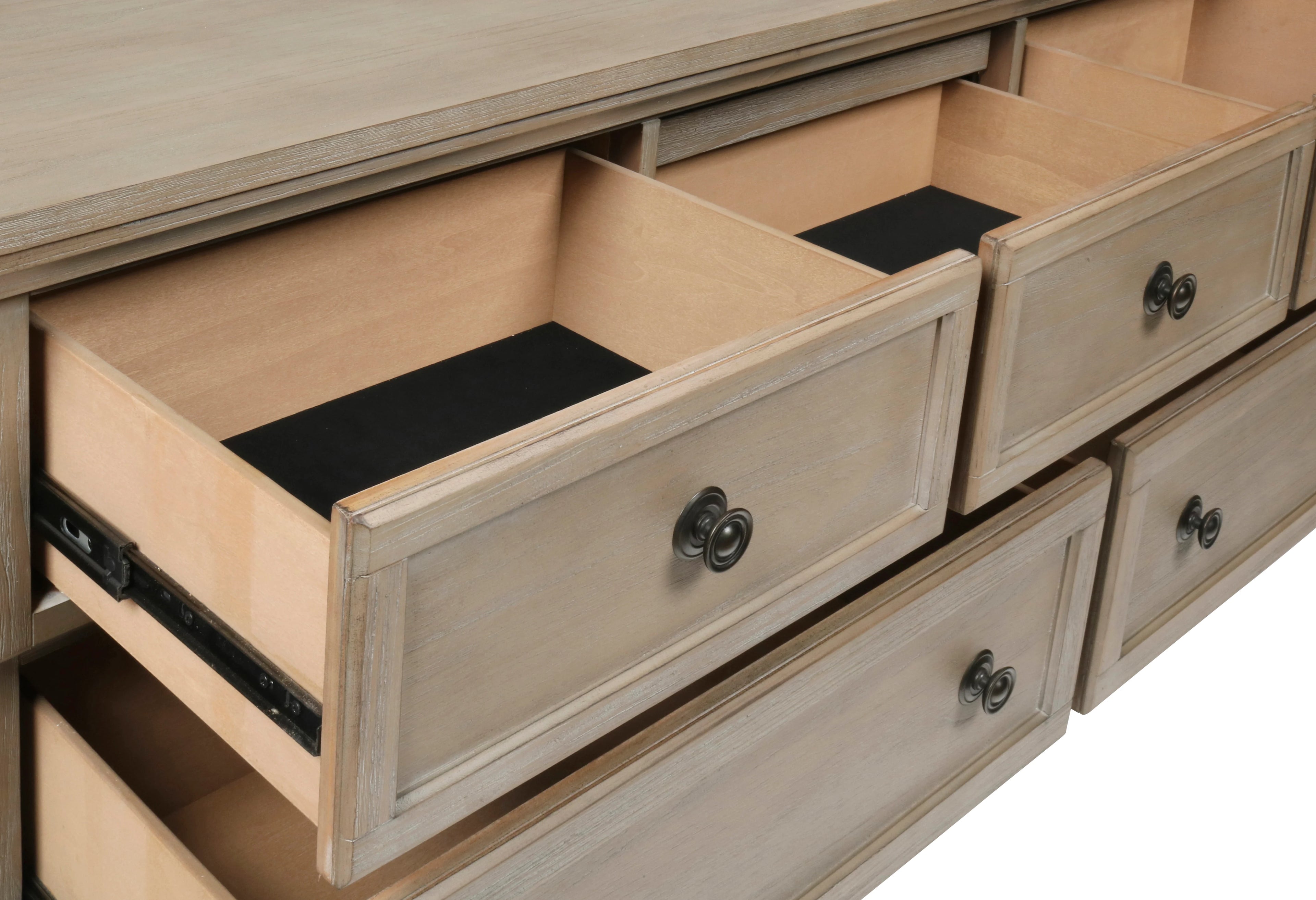 New Classic Furniture ALLEGRA DRESSER-PEWTER