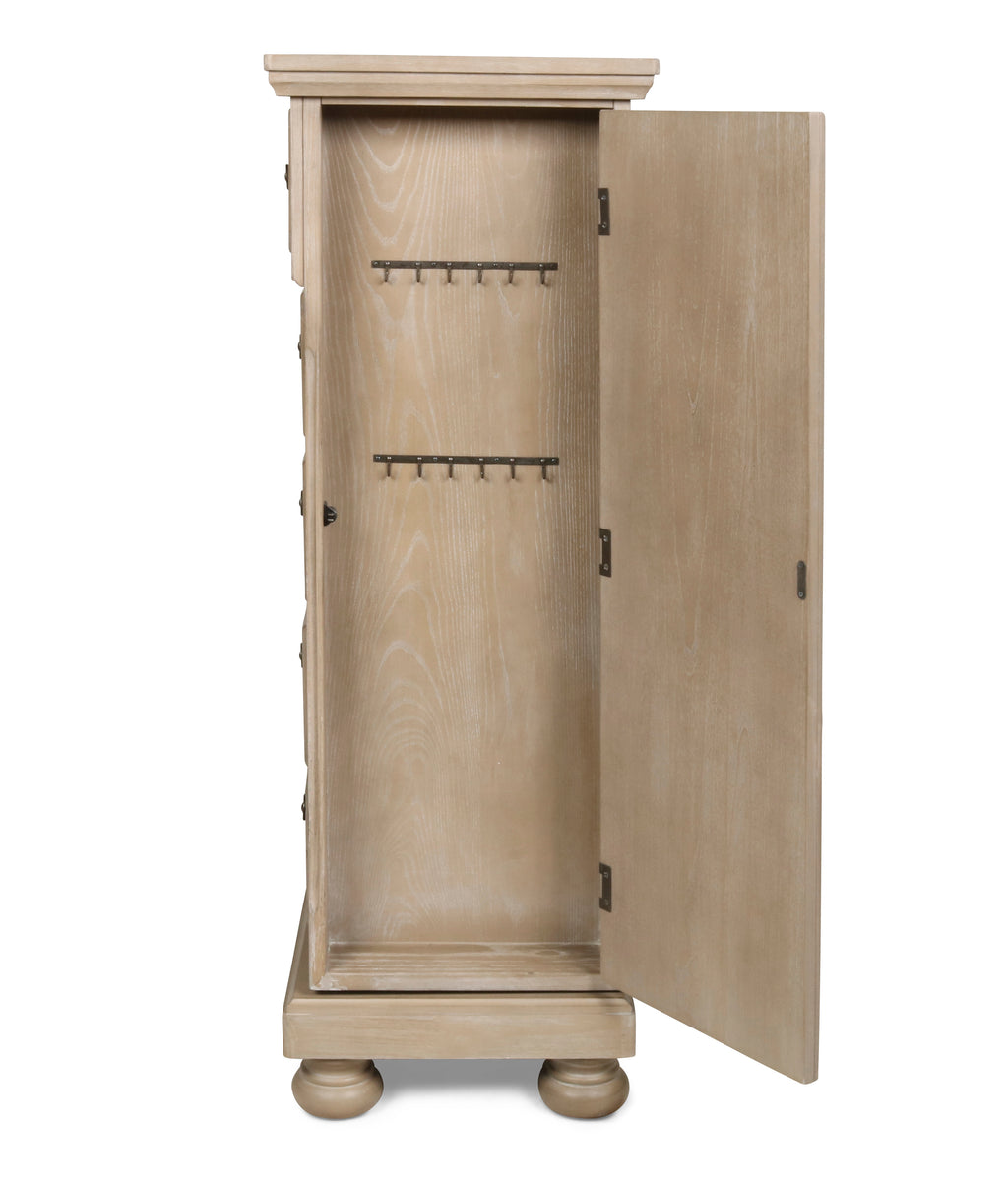 New Classic Furniture ALLEGRA SWIVEL CHEST-PEWTER