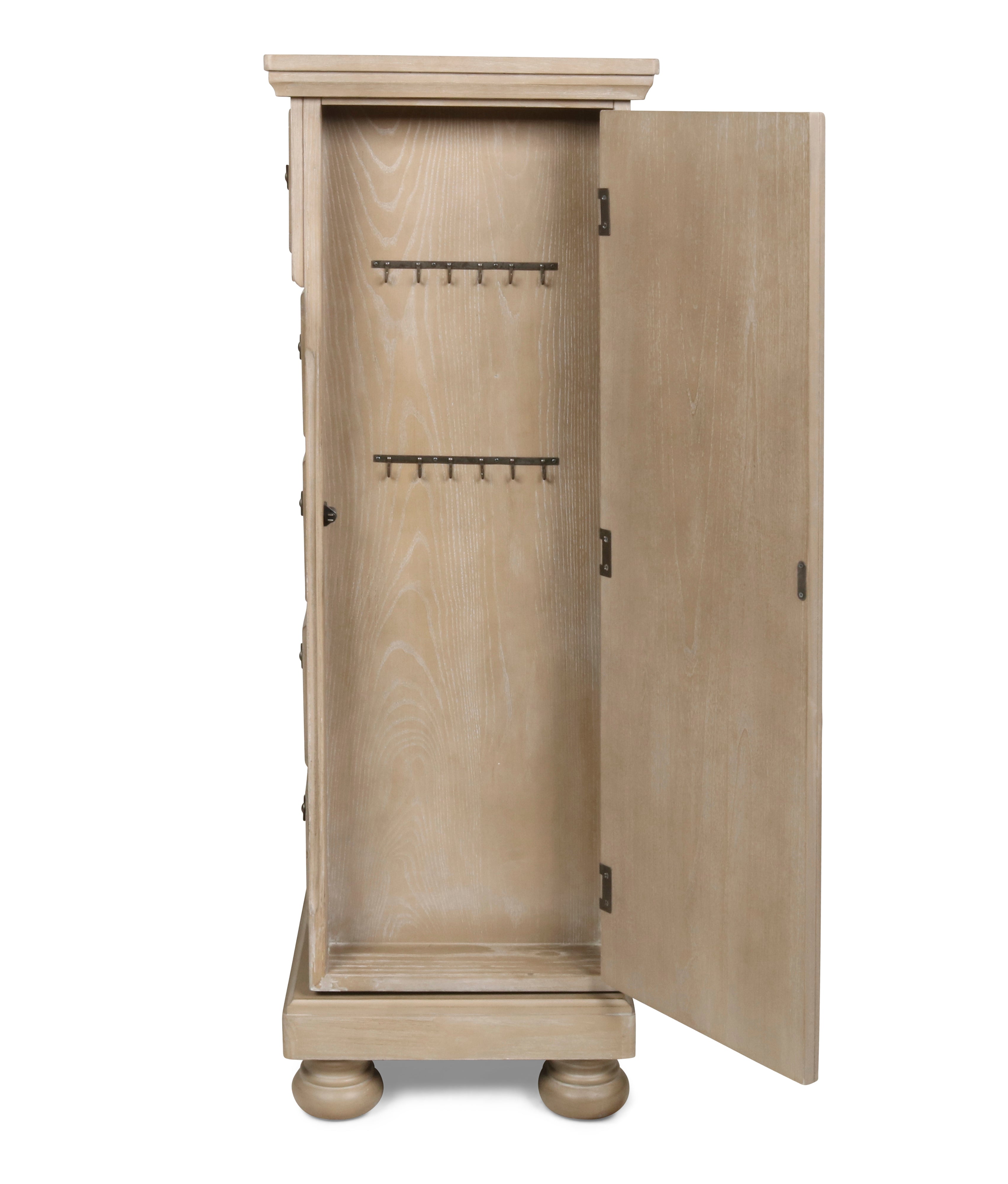 New Classic Furniture ALLEGRA SWIVEL CHEST-PEWTER