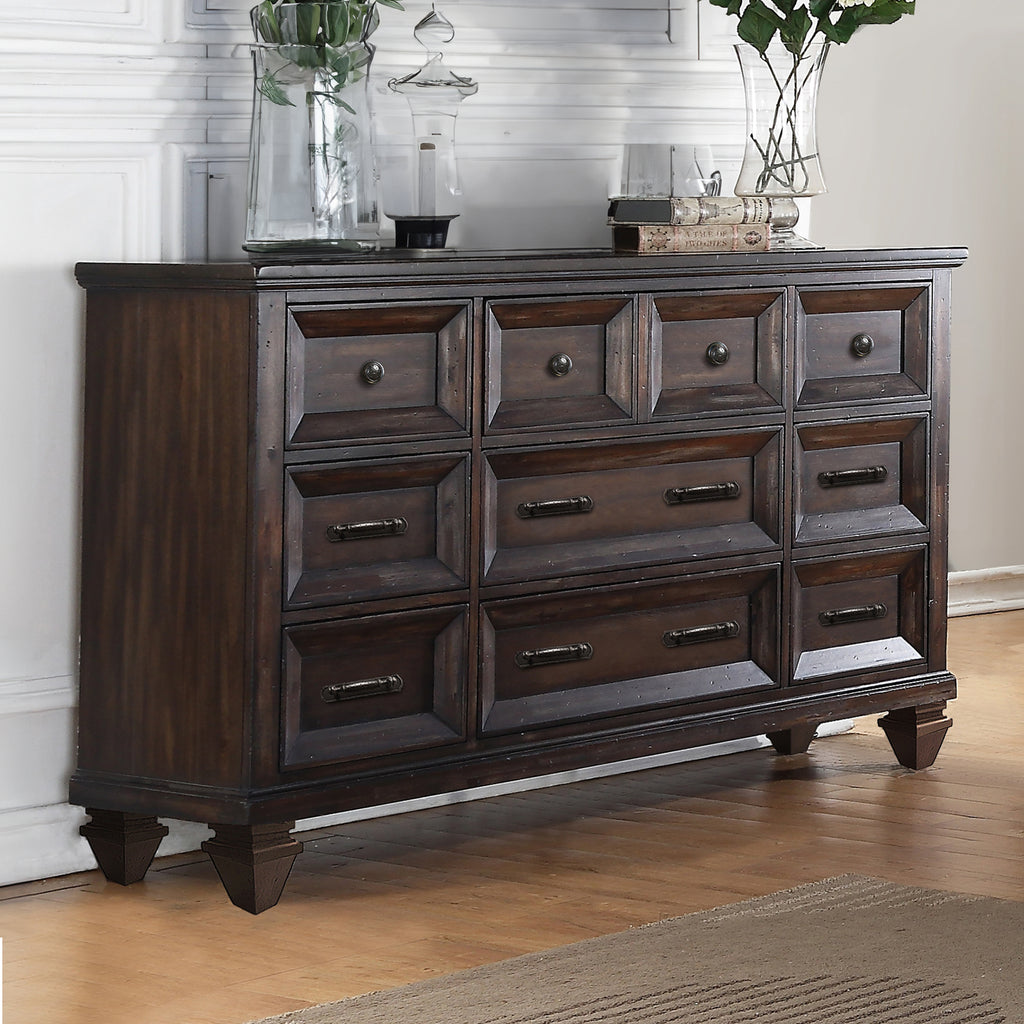New Classic Furniture SEVILLA DRESSER -WALNUT