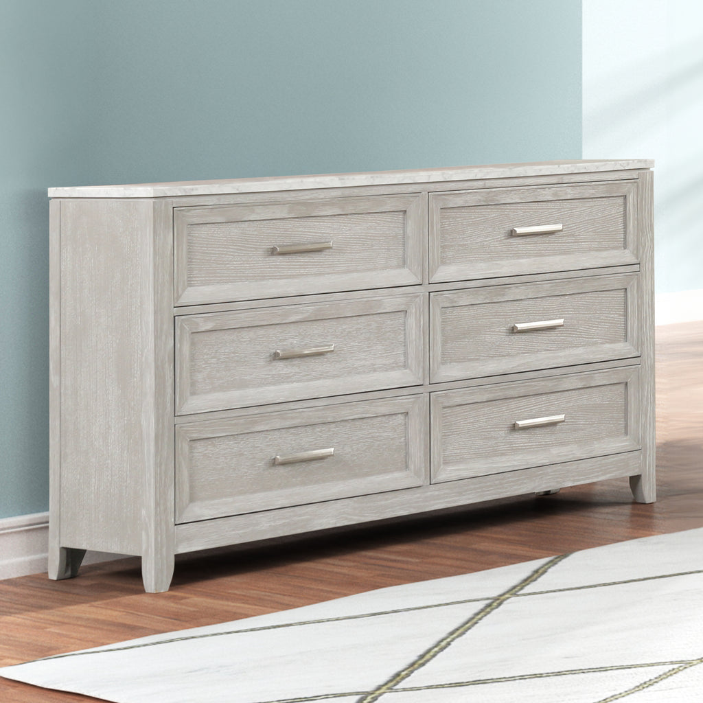 New Classic Furniture FIONA DRESSER-MIST GRAY