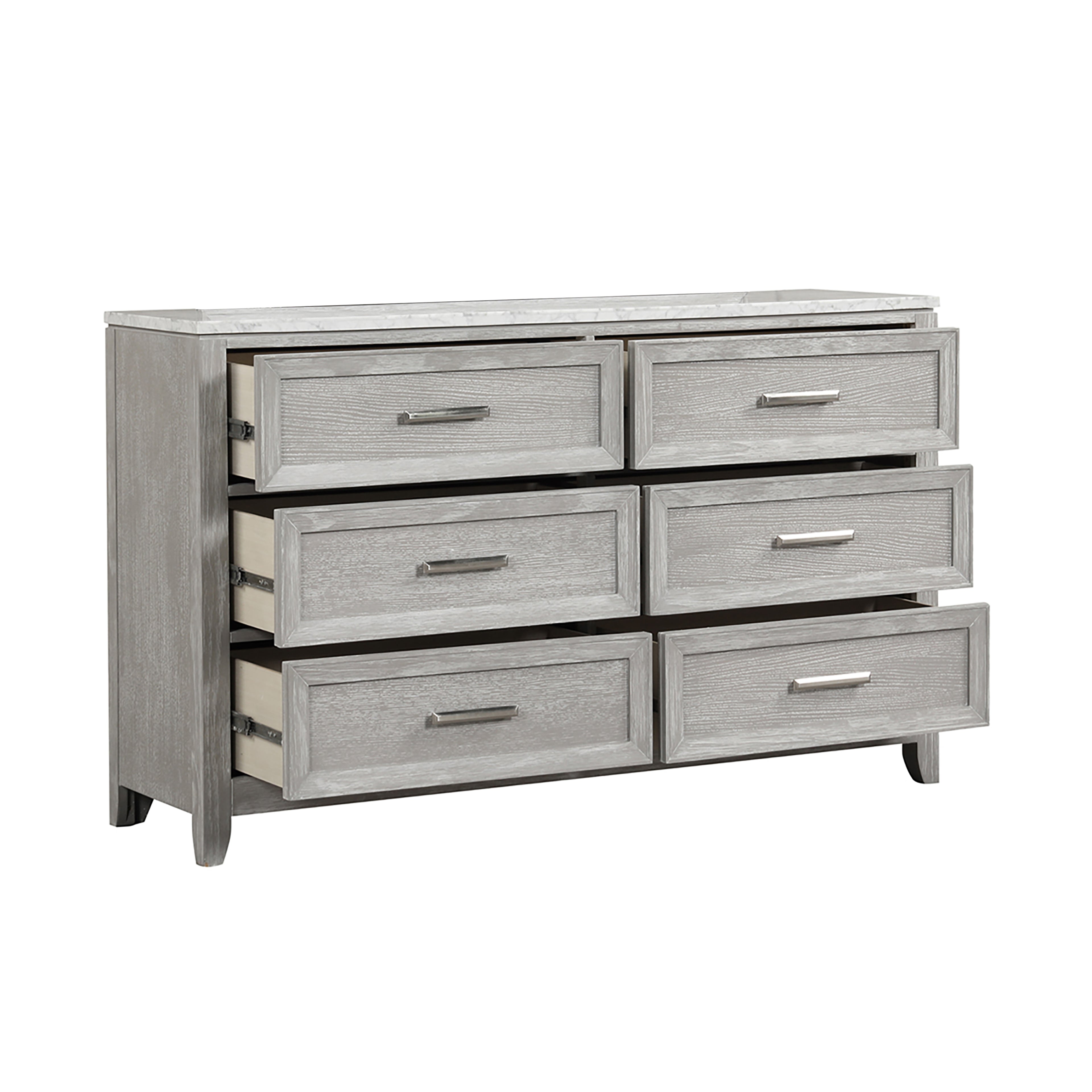 New Classic Furniture FIONA DRESSER-MIST GRAY