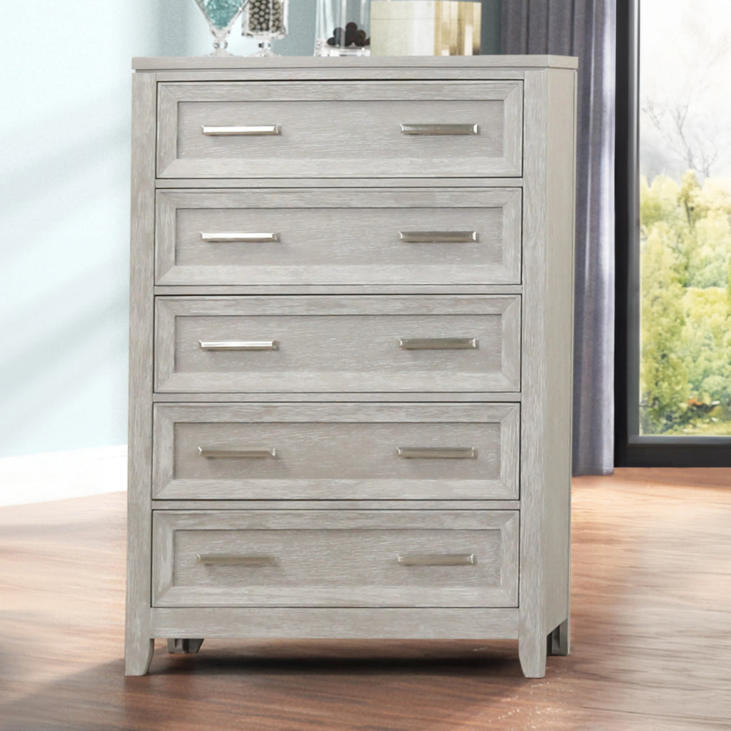 New Classic Furniture FIONA CHEST-MIST GRAY
