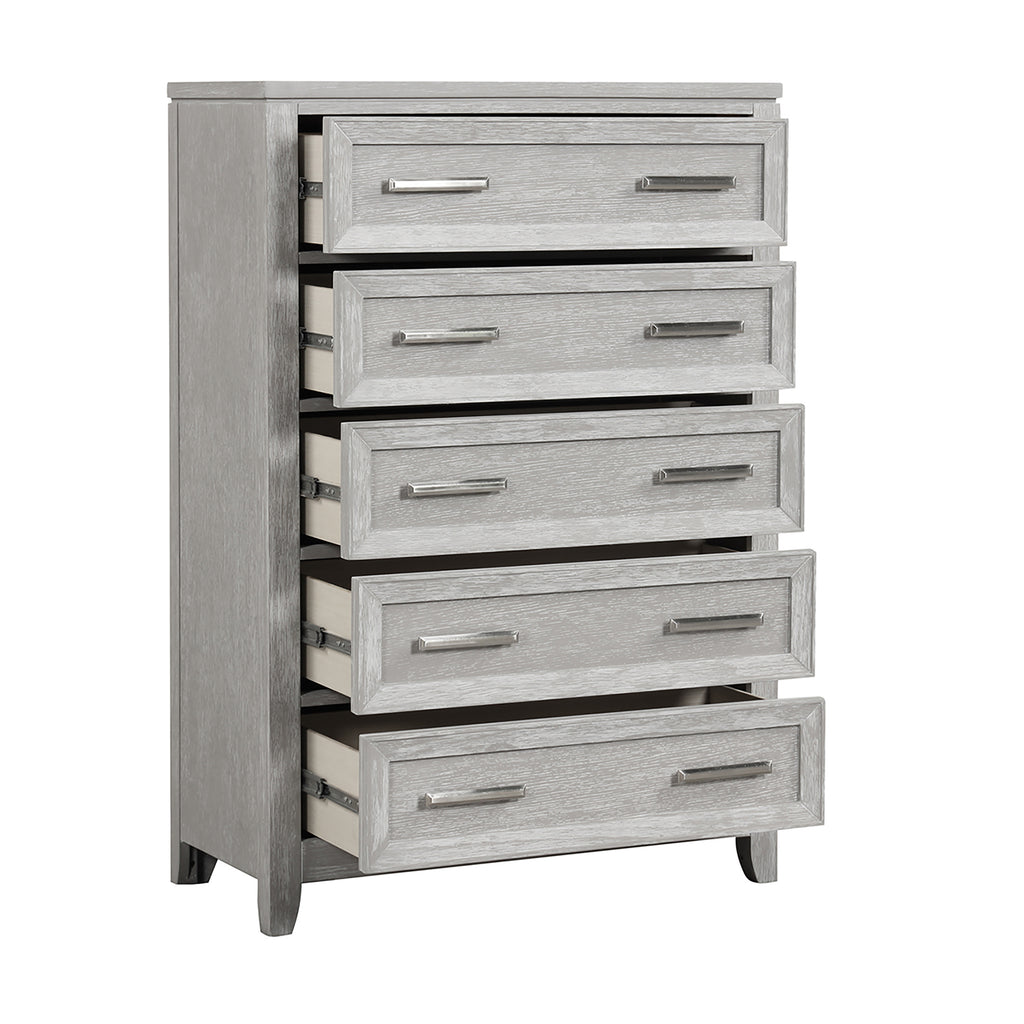 New Classic Furniture FIONA CHEST-MIST GRAY