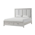 New Classic Furniture FIONA 6/6-6/0 EK/WK HEADBOARD- MIST GRAY