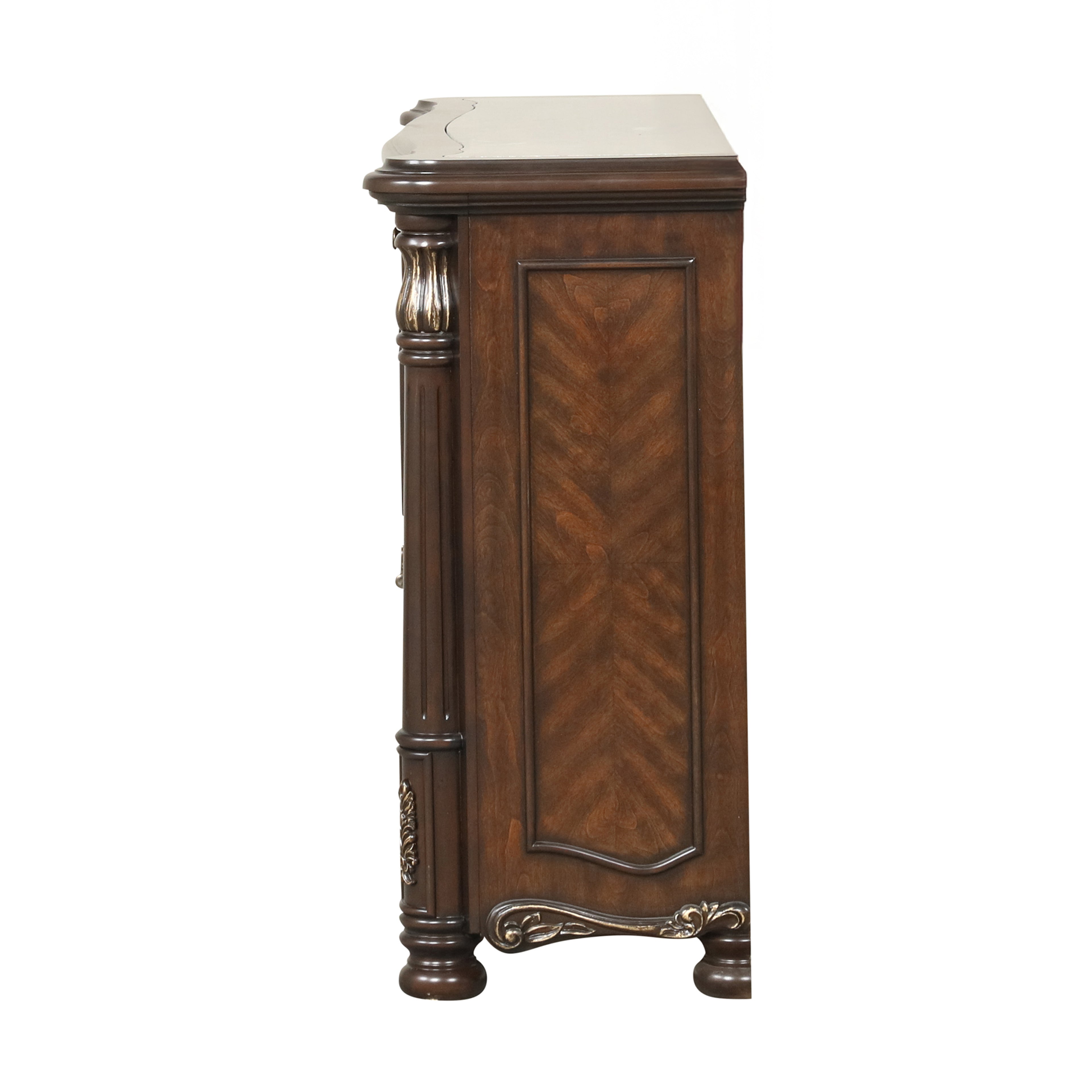 New Classic Furniture BELLA NOTTE DRESSER- MAHOGANY BROWN