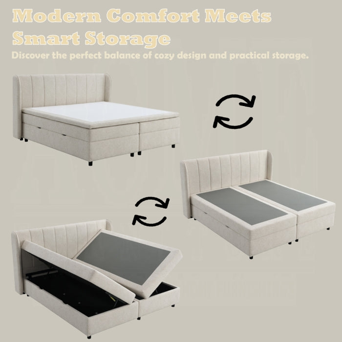 ACME Adonia Queen Bed w/Storage
