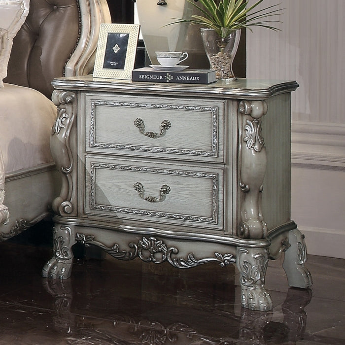 ACME White Dresden Nightstand