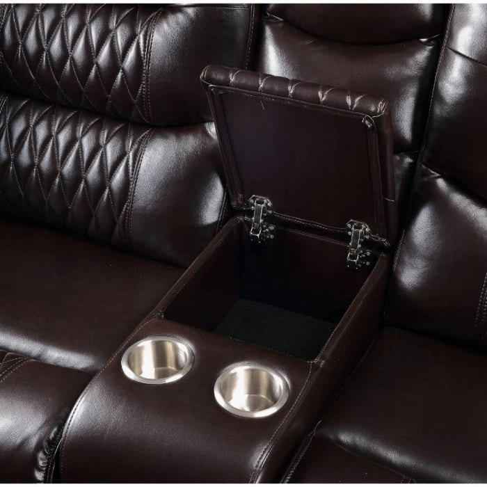 ACME Brown Braylon Motion Sofa