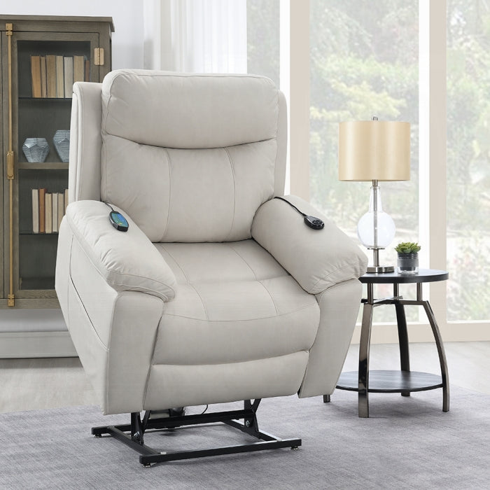 ACME Beige Chriki Power Recliner w/Lift & Heating & Massage