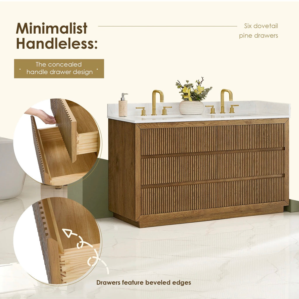Altair Navan 30"/36"/48"/60"/72" single/double vanity with top