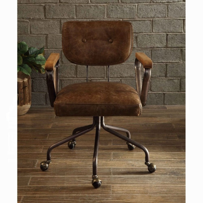 ACME Brown Hallie Office Chair