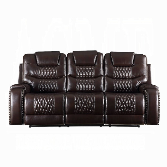 ACME Brown Braylon Motion Sofa