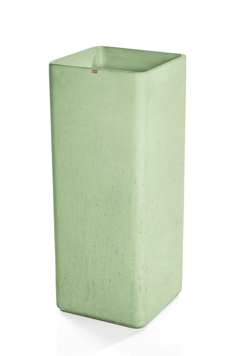 KONKRETUS Sink Fladd 06 – Handcrafted Concrete Pedestal Sink