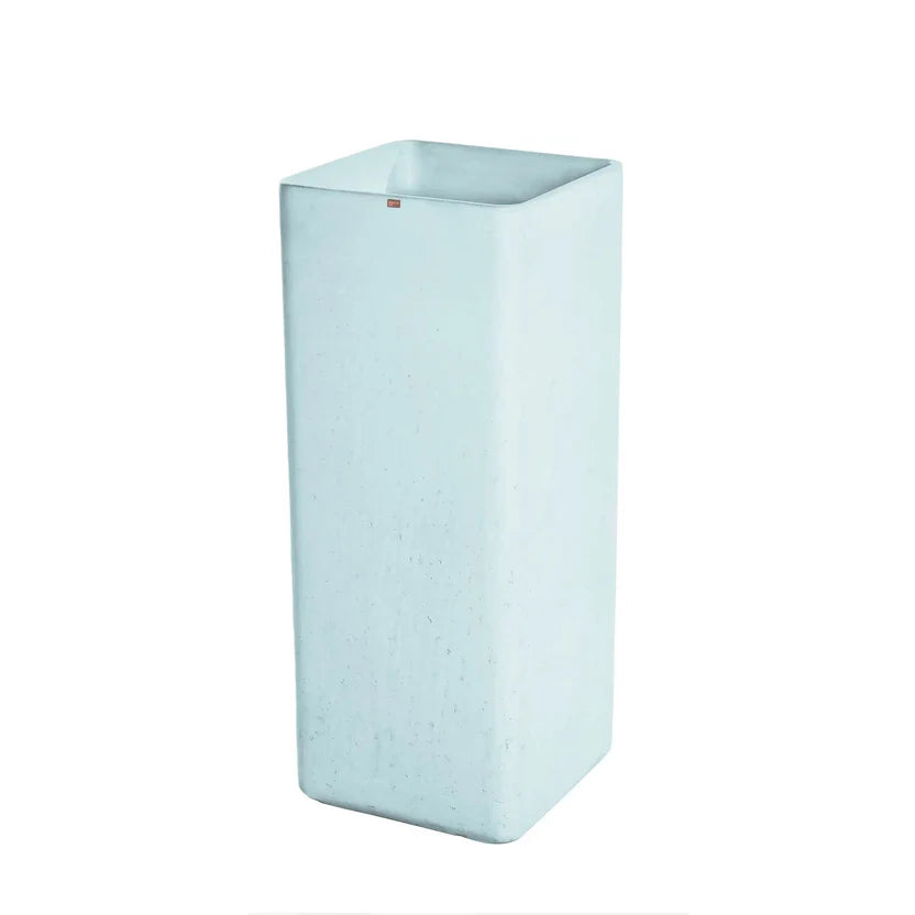 KONKRETUS Sink Fladd 06 – Handcrafted Concrete Pedestal Sink