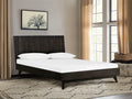 Armen Living Baly Acacia Mid-Century Platform Bed