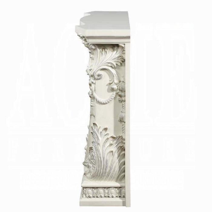 ACME Antique White  Adara Fireplace