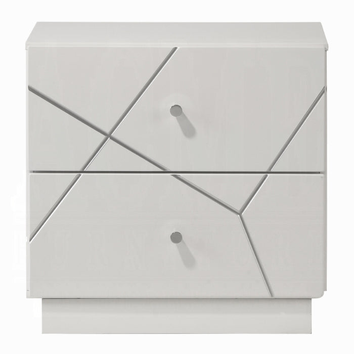ACME White Esther Nightstand