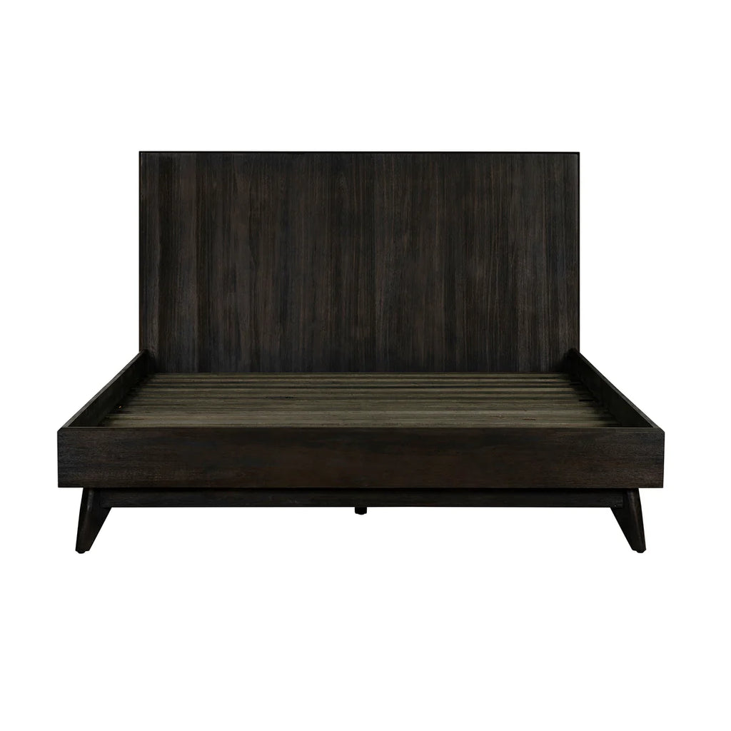 Armen Living Baly Acacia Mid-Century Platform Bed