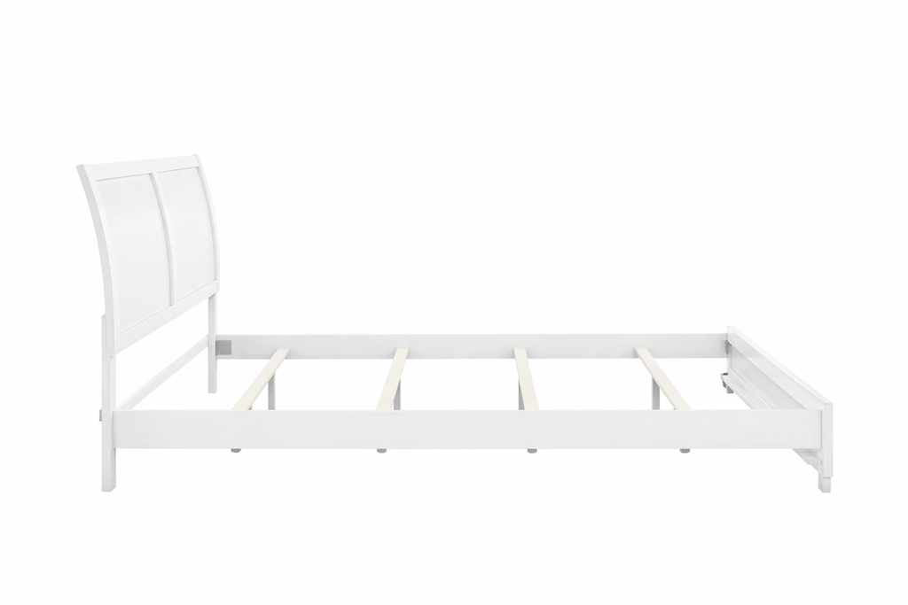 New Classic Furniture BALLARD 6/0 WK PANEL SIDE RAILS-WHITE