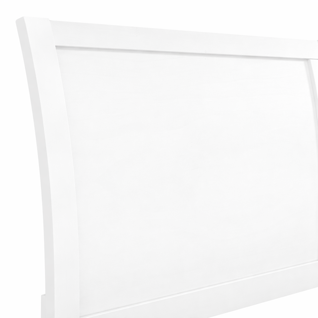New Classic Furniture BALLARD 6/0 WK PANEL SIDE RAILS-WHITE