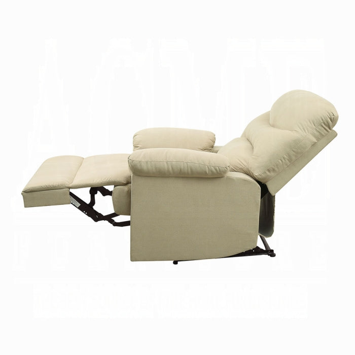 ACME Beige Arcadia Motion Recliner
